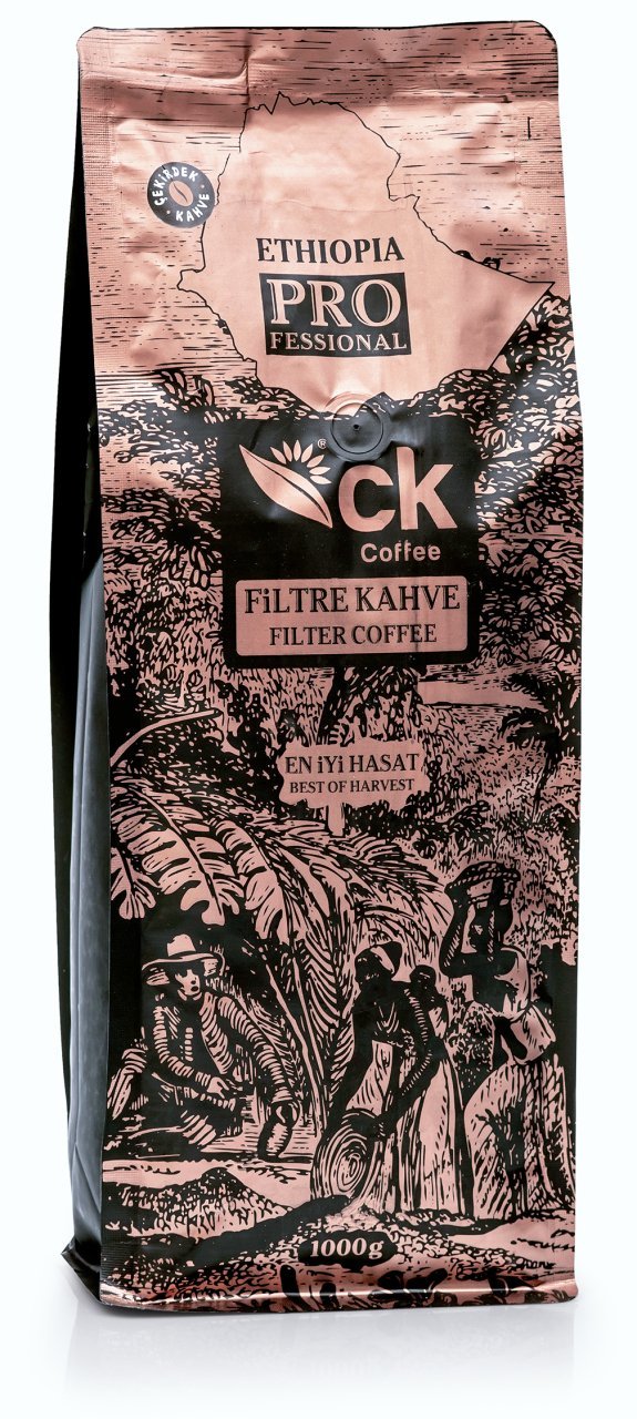 Ethiopia Pro Öğütülmüş Filtre Kahve 1000 g