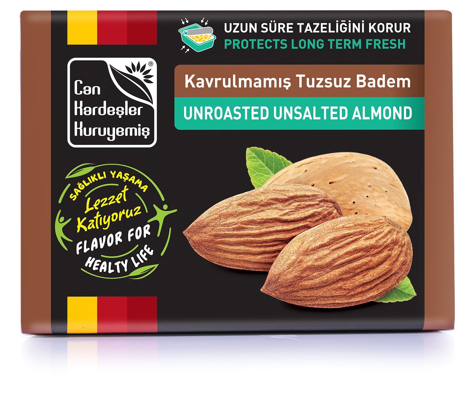 Kavrulmamış Tuzsuz Badem 275 gr Paket