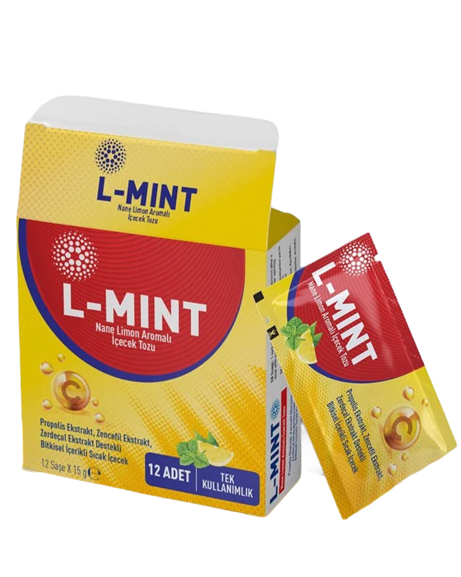L-Mint Nane Limon Aromalı İçecek Tozu 156 g