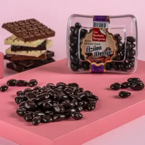 Bitter Çikolatalı Üzüm Draje 90 g