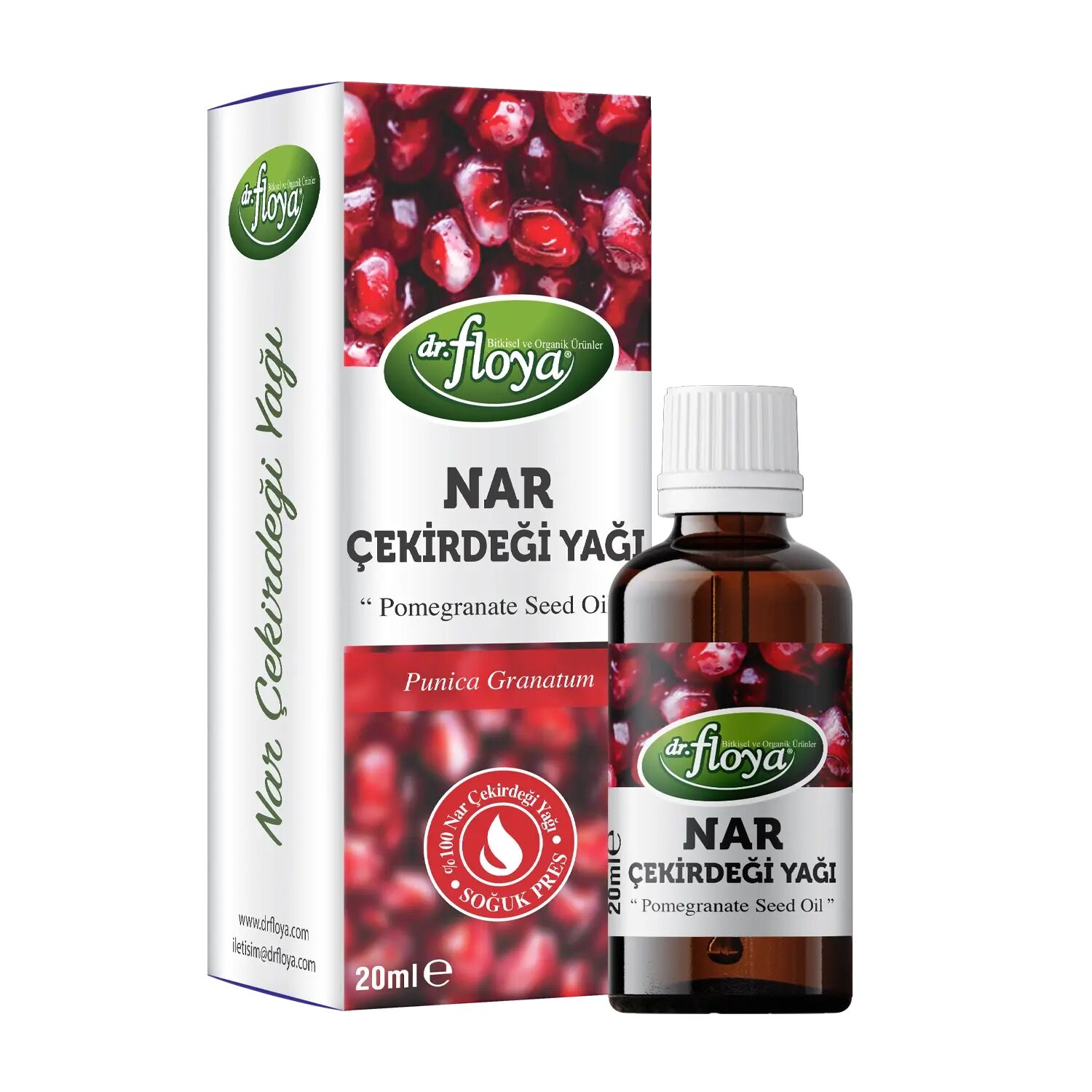 Dr. Floya Nar Çekirdeği Yağı 20 mL