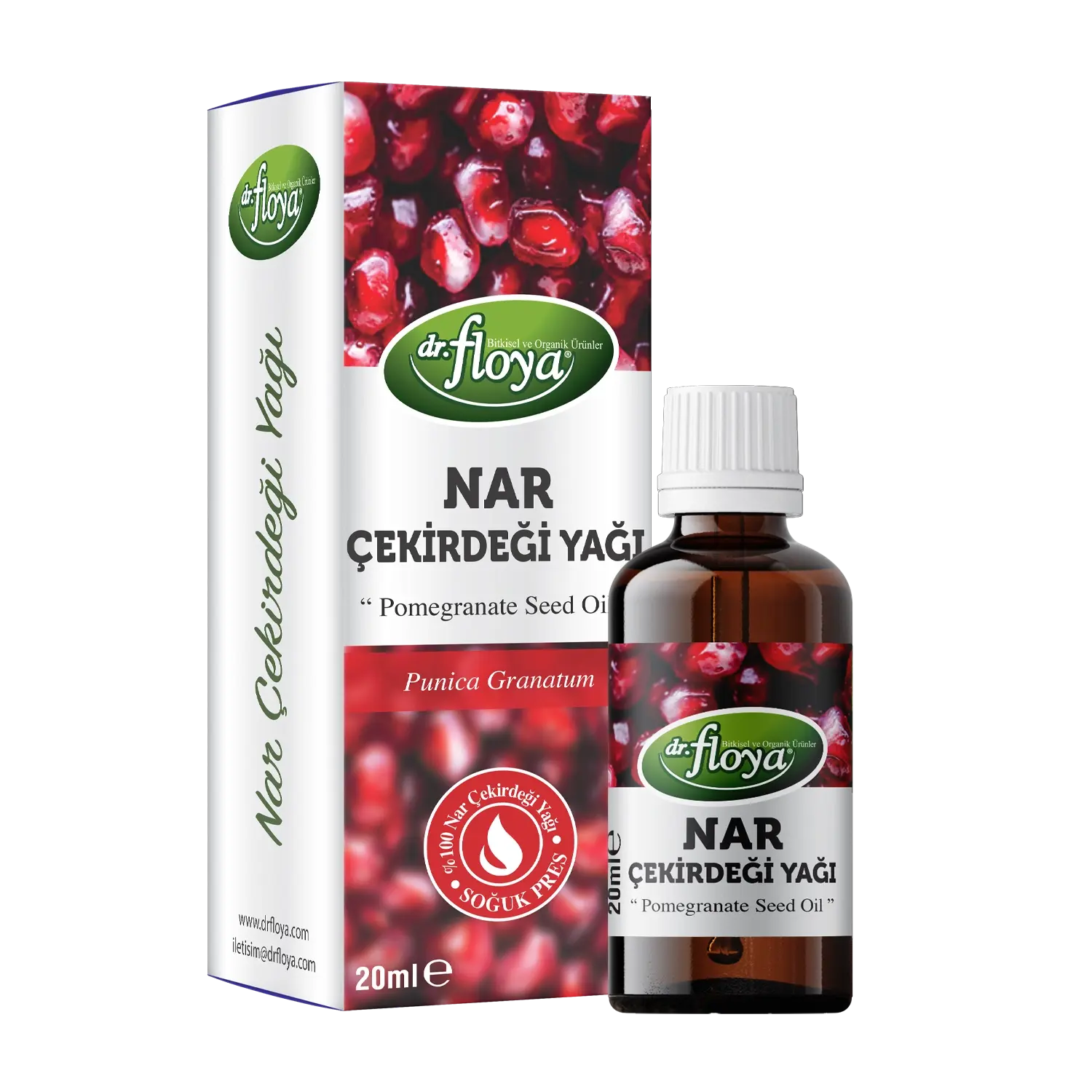 Dr. Floya Nar Çekirdeği Yağı 20 mL