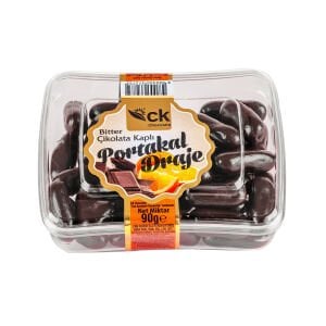 Bitter Çikolatalı Portakal Draje 90 g