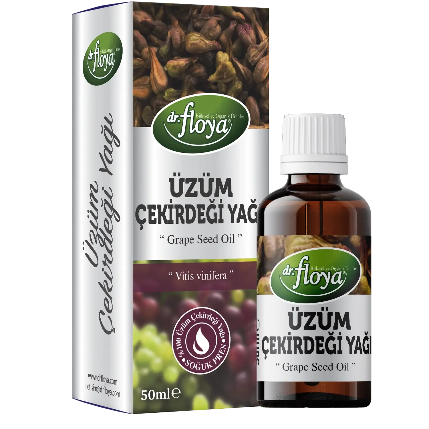 Dr. Floya Üzüm Çekirdeği Yağı 50 mL