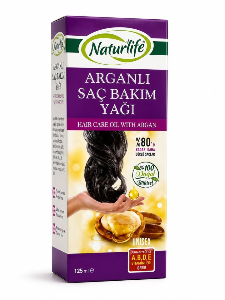 Naturlife Arganlı Saç Bakım Yağı