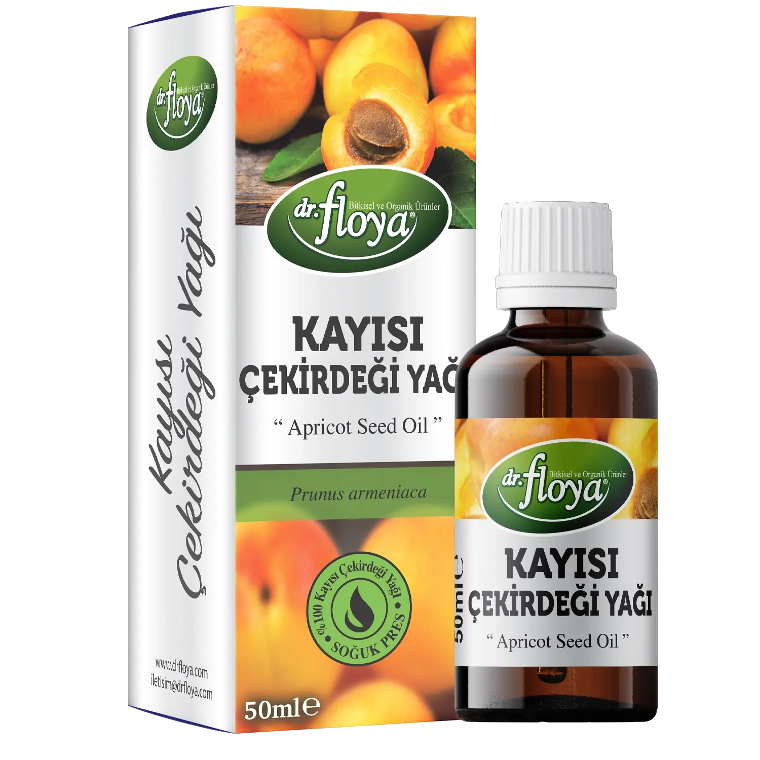 Dr. Floya Kayısı Çekirdeği Yağı 50 mL
