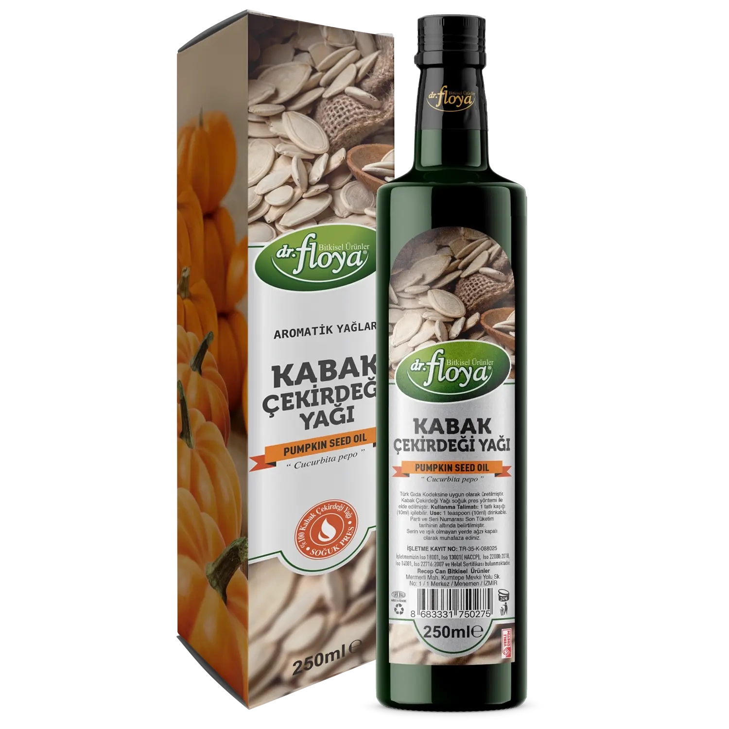 Dr. Floya Kabak Çekirdeği Yağı 250 mL