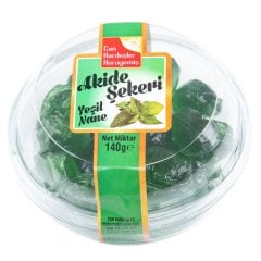 Yeşil Naneli Akide Şekeri 140 gr