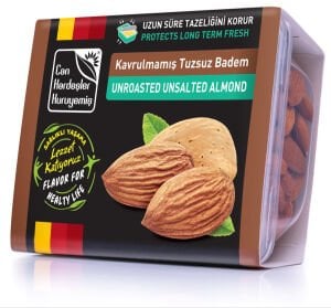 Kavrulmamış Tuzsuz Badem 275gr