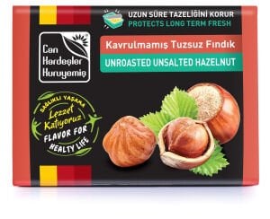 Kavrulmamış Tuzsuz Fındık  250gr