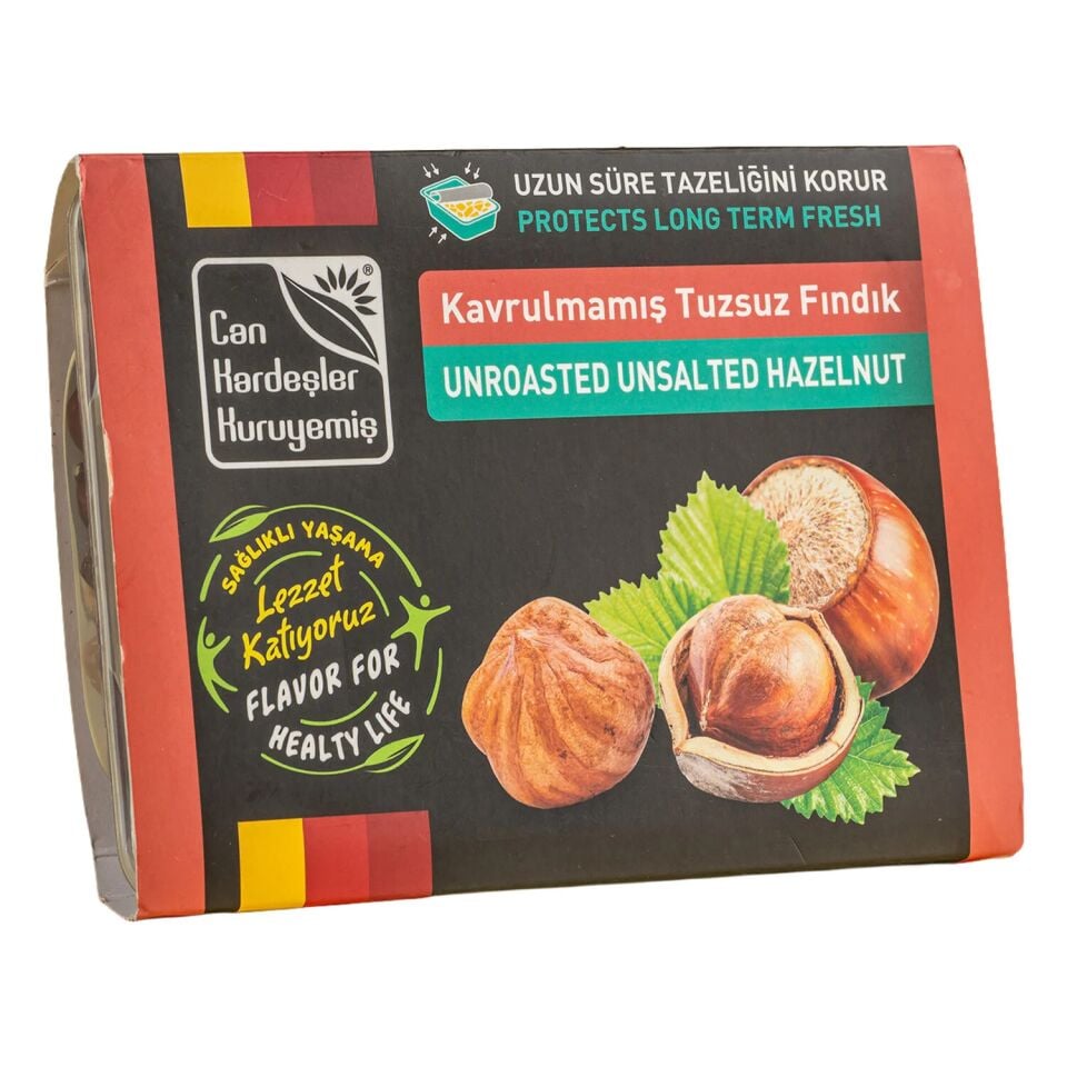 Sağlıklı Atıştırmalık - Kavrulmamış Tuzsuz Fındık  250 g