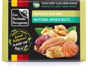 Sağlıklı Atıştırmalık - Naturel Karışık Kuruyemiş 220 g