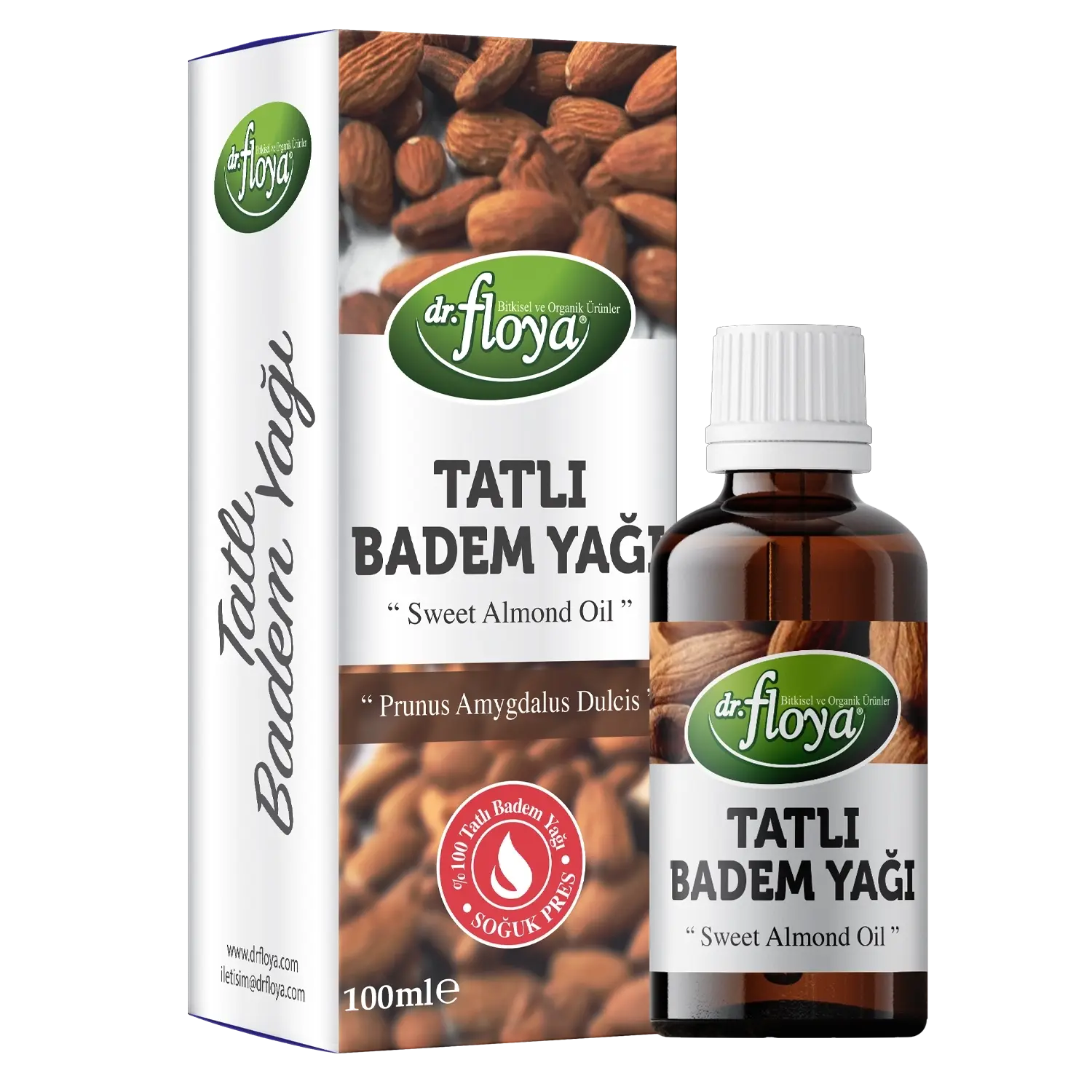 Dr. Floya Tatlı Badem Yağı 100 mL