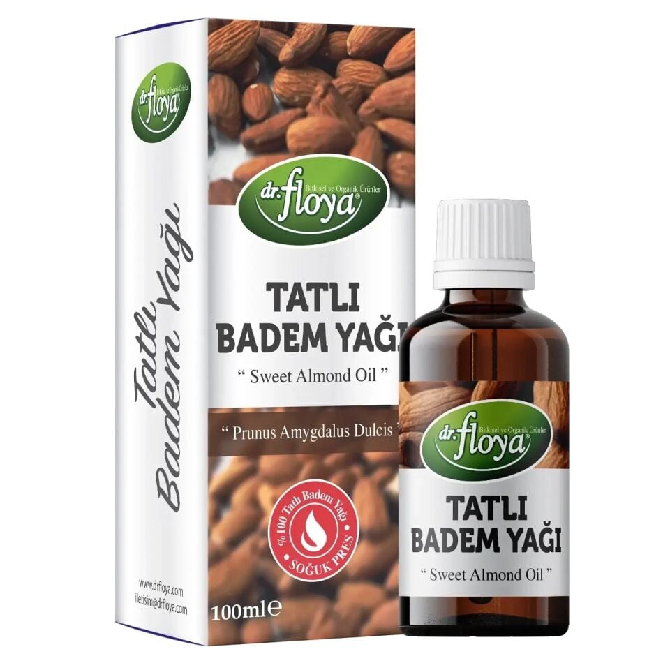 Dr. Floya Tatlı Badem Yağı 100 mL