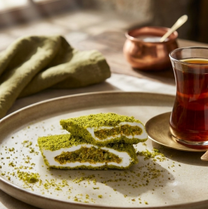 Antep Fıstıklı Bohça Lokum