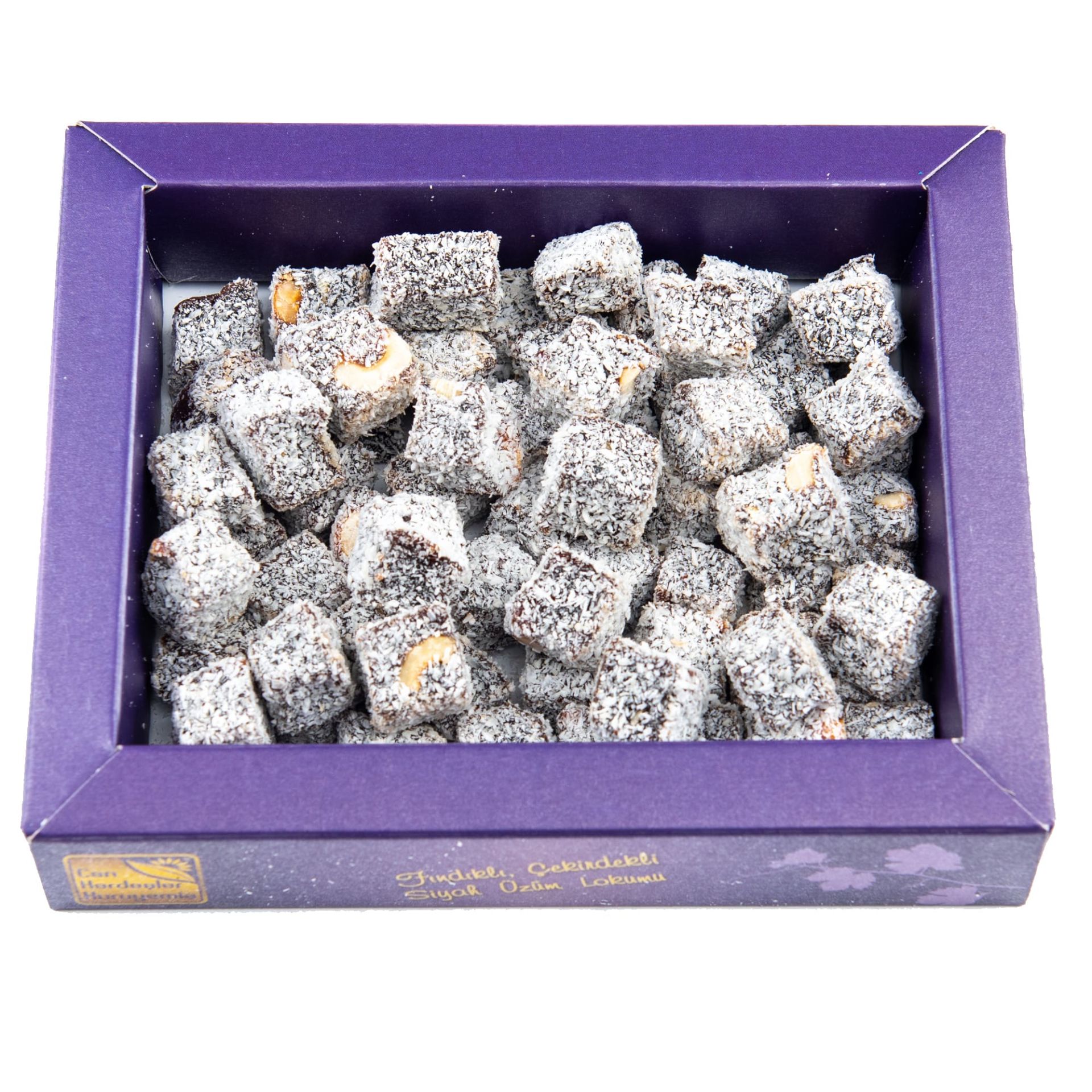 Misto Fındıklı Siyah Üzümlü Lokum 260g