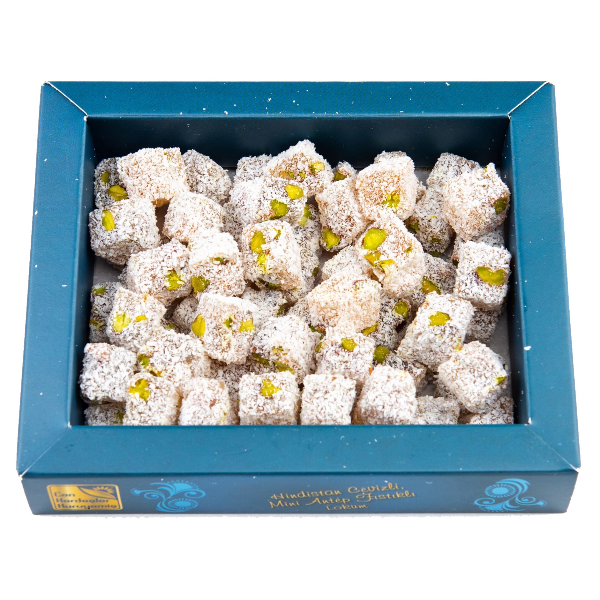 Misto Hindistan Cevizli, Antep Fıstıklı Lokum 260 gr