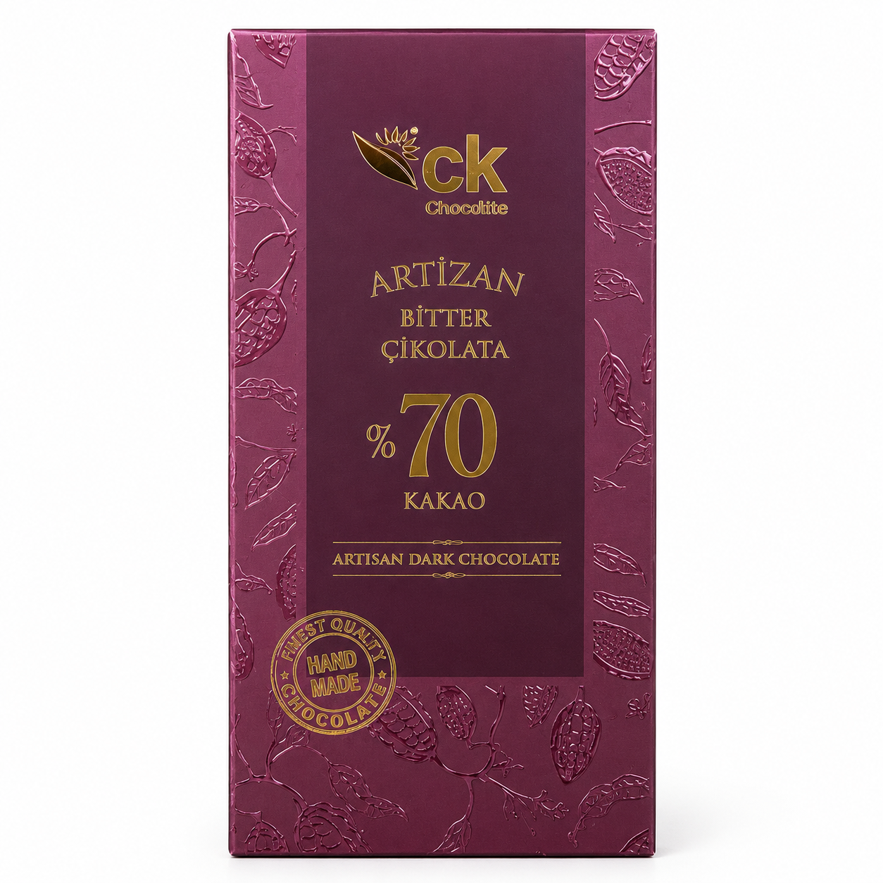 Bitter Tablet Artizan Çikolata | CK Chocolate
