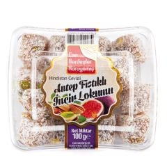 İncirli Antep Fıstıklı  Mini Lokum 100 g