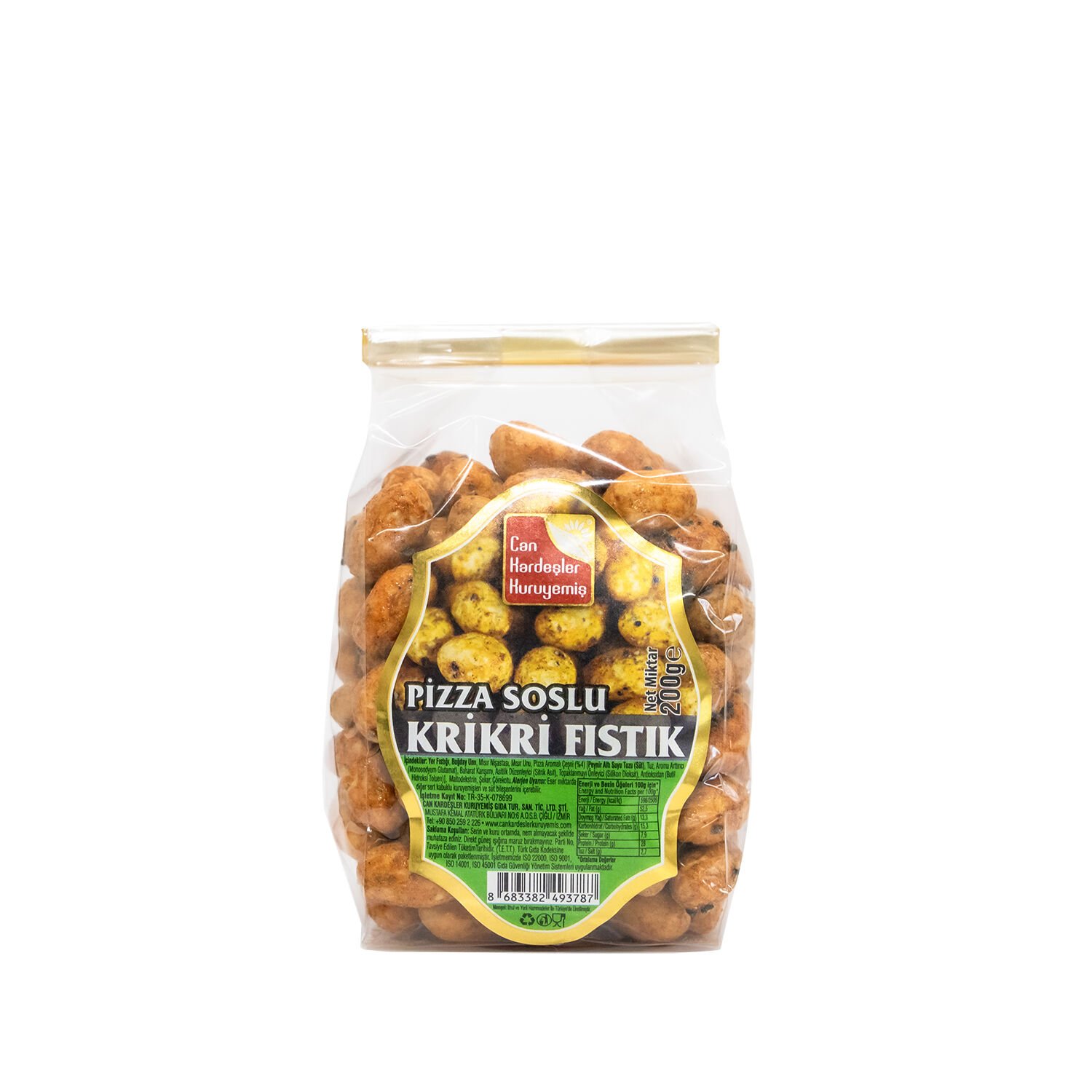 Pizza Soslu Krikri Fıstık 200 g