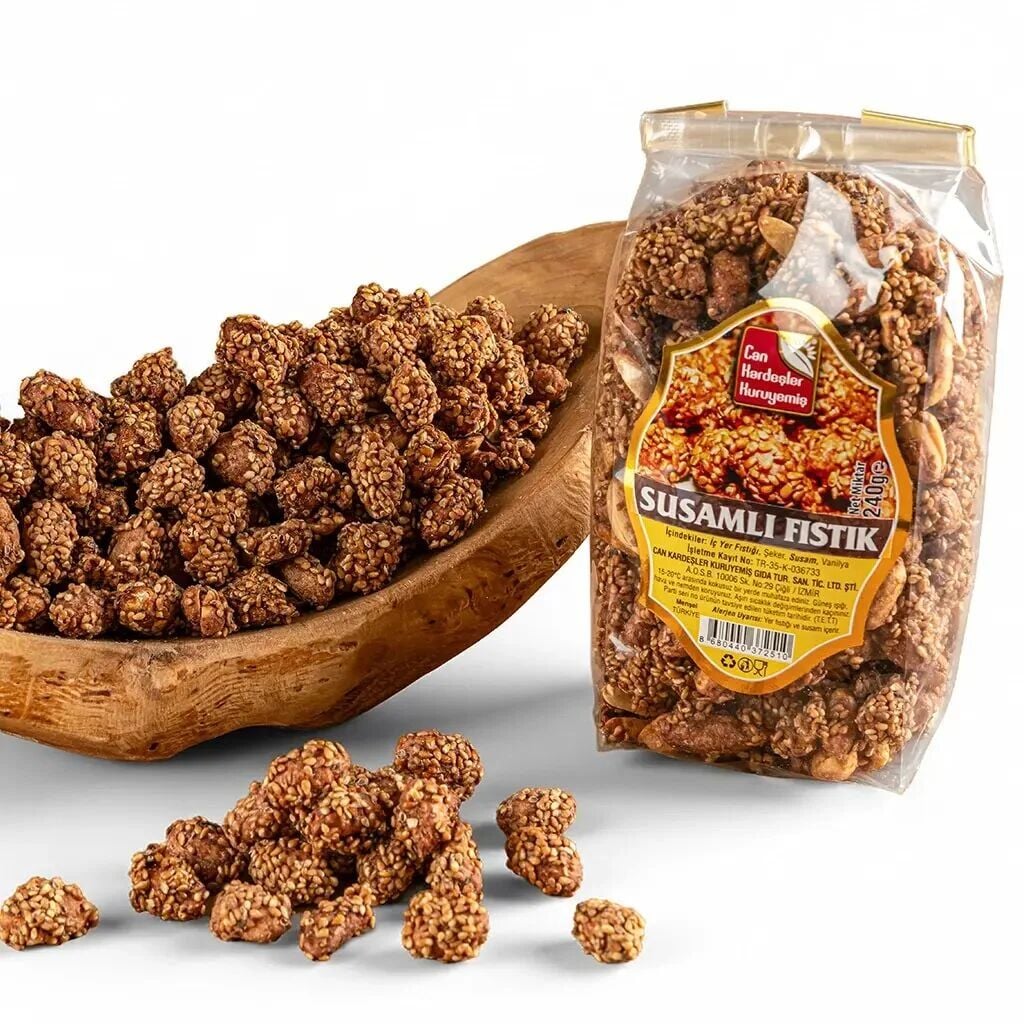 Ballı Susamlı Fıstık 240 g