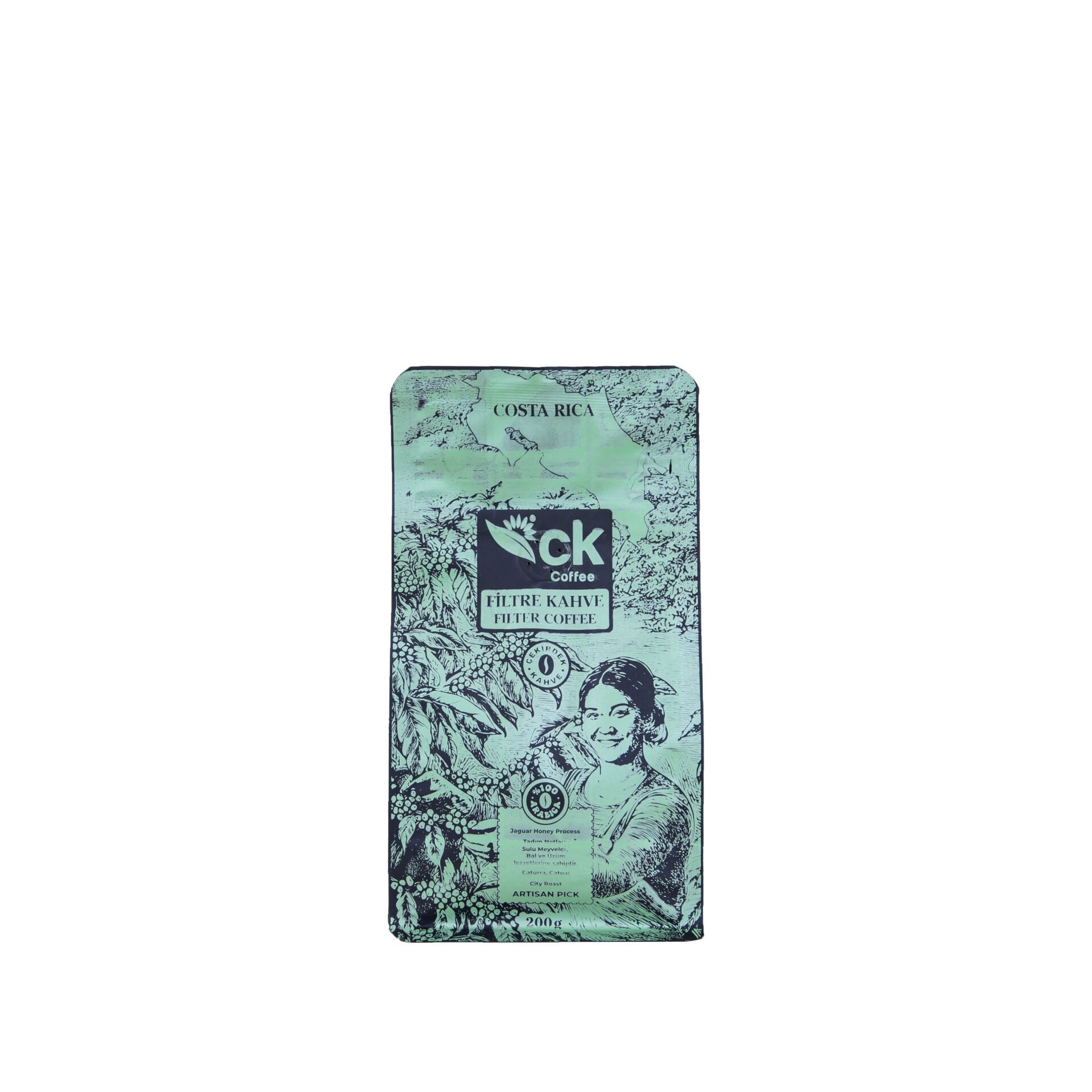 Costa Rica Çekirdek Filtre Kahve 200 g