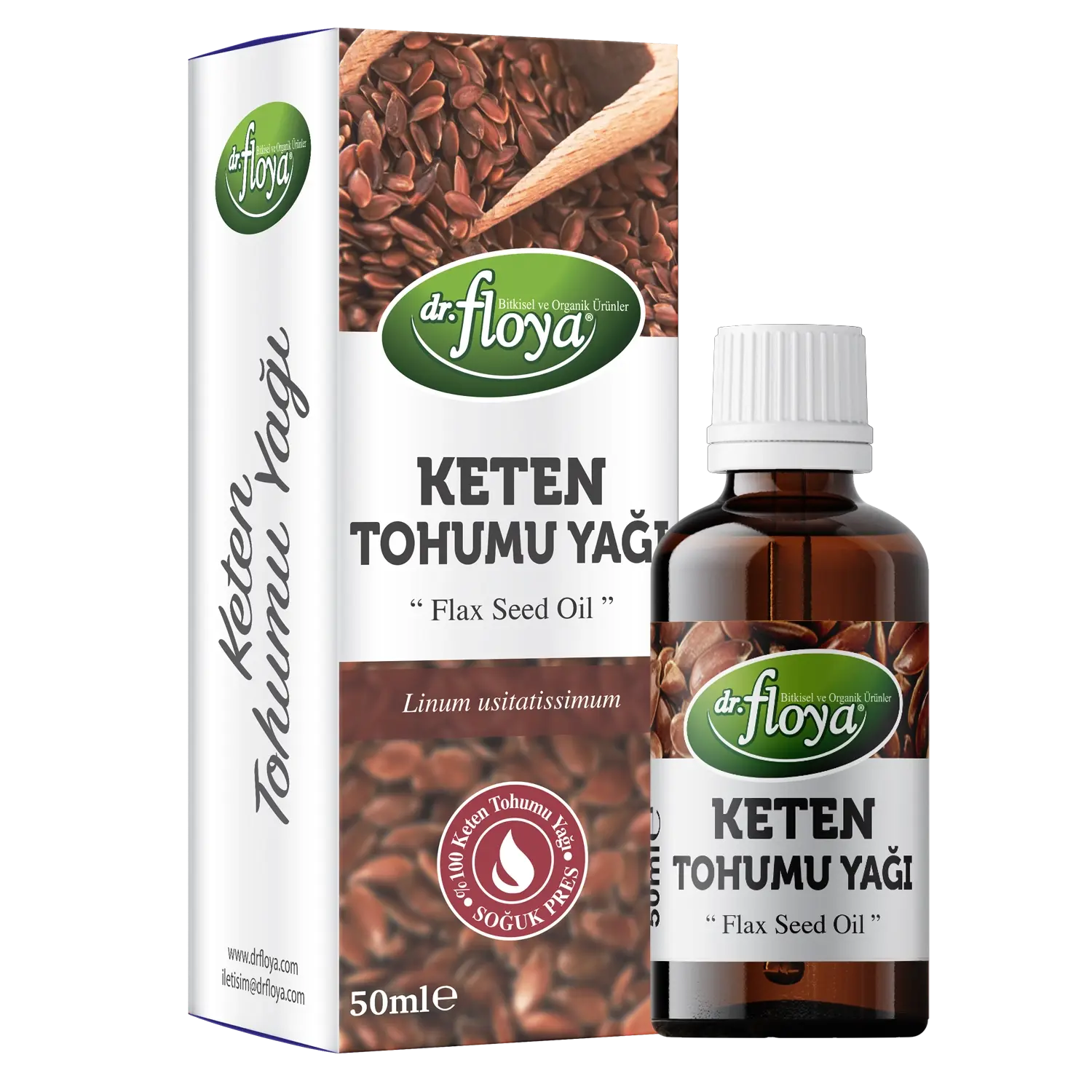 Dr. Floya Keten Tohumu Yağı 50 mL