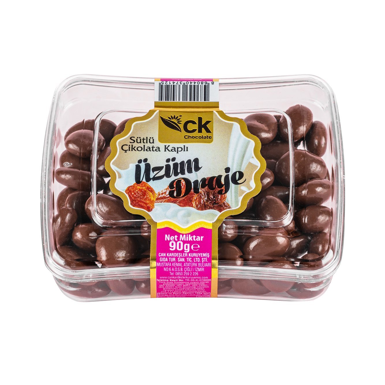 Sütlü Üzüm Draje 90 g