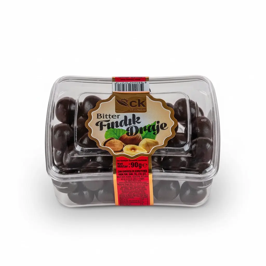 Bitter Chocolate Hazelnut Dragee – 90 g