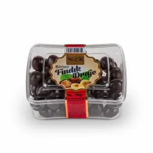 Bitter Chocolate Hazelnut Dragee – 90 g