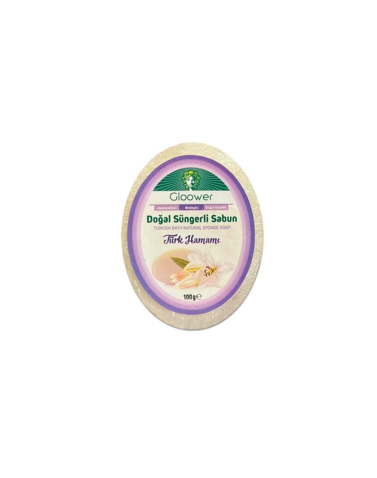 Süngerli Türk Hamamı Sabun 100 g