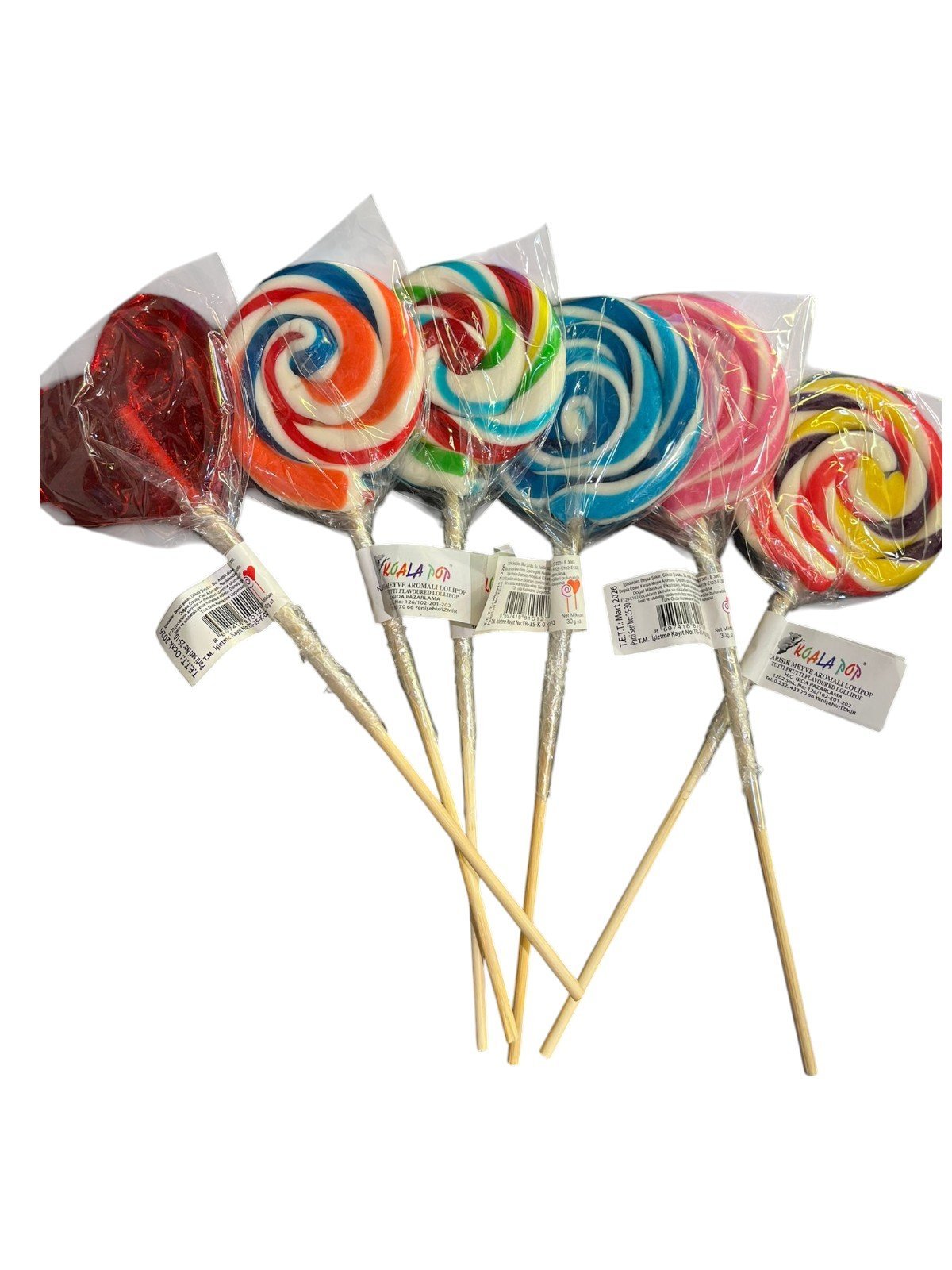 Renkli Pop Şeker