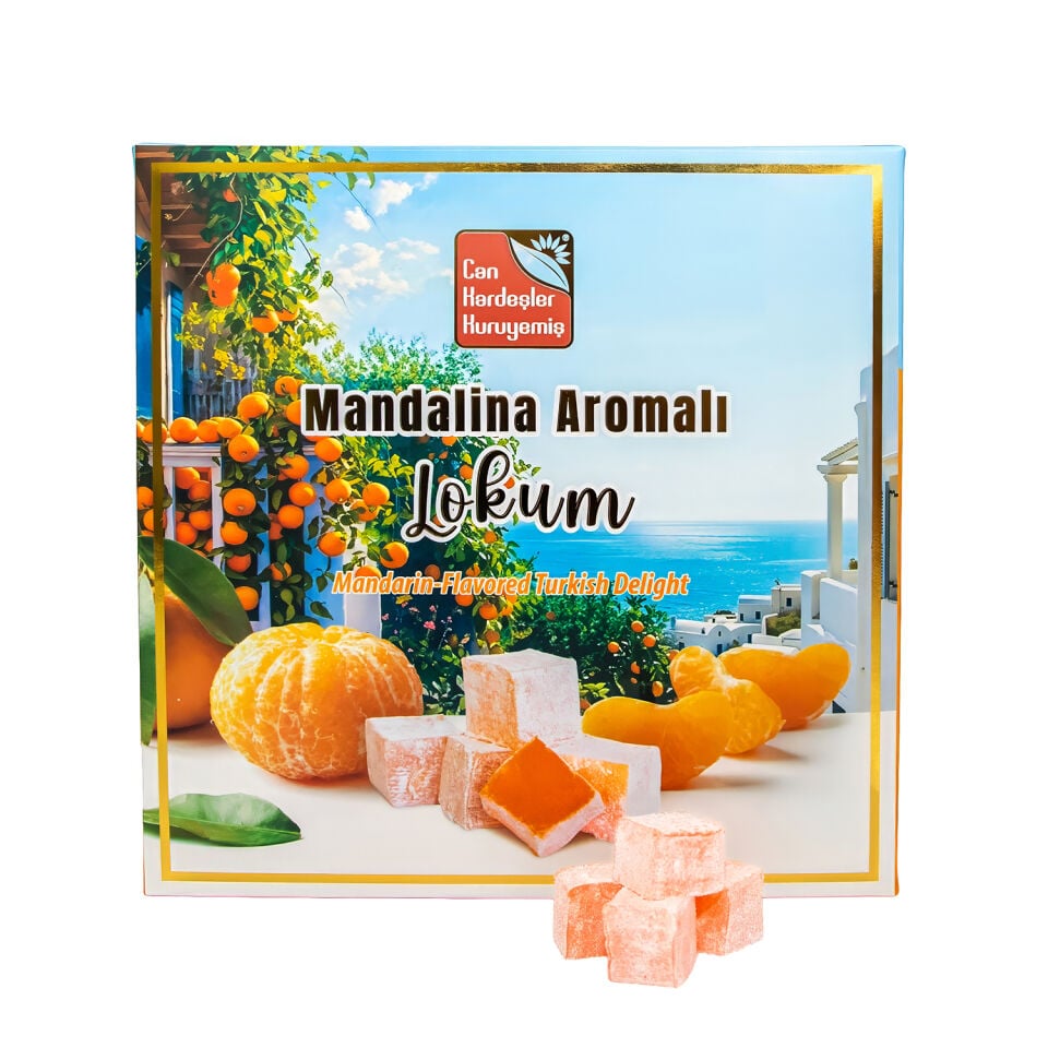 Mandalina Aromalı Lokum 500 g