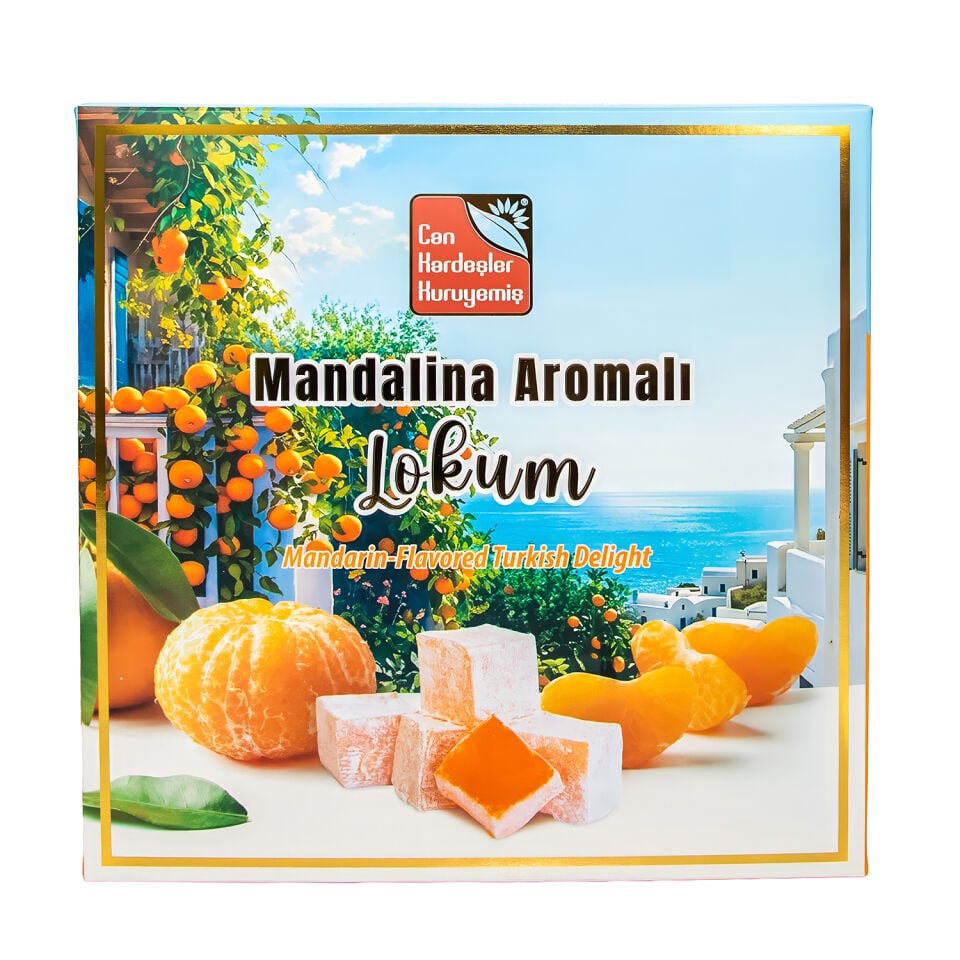 Mandalina Aromalı Lokum 500 g