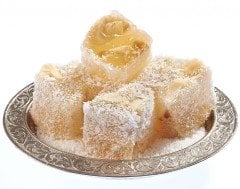 Coconut Peanut Turkish Delight