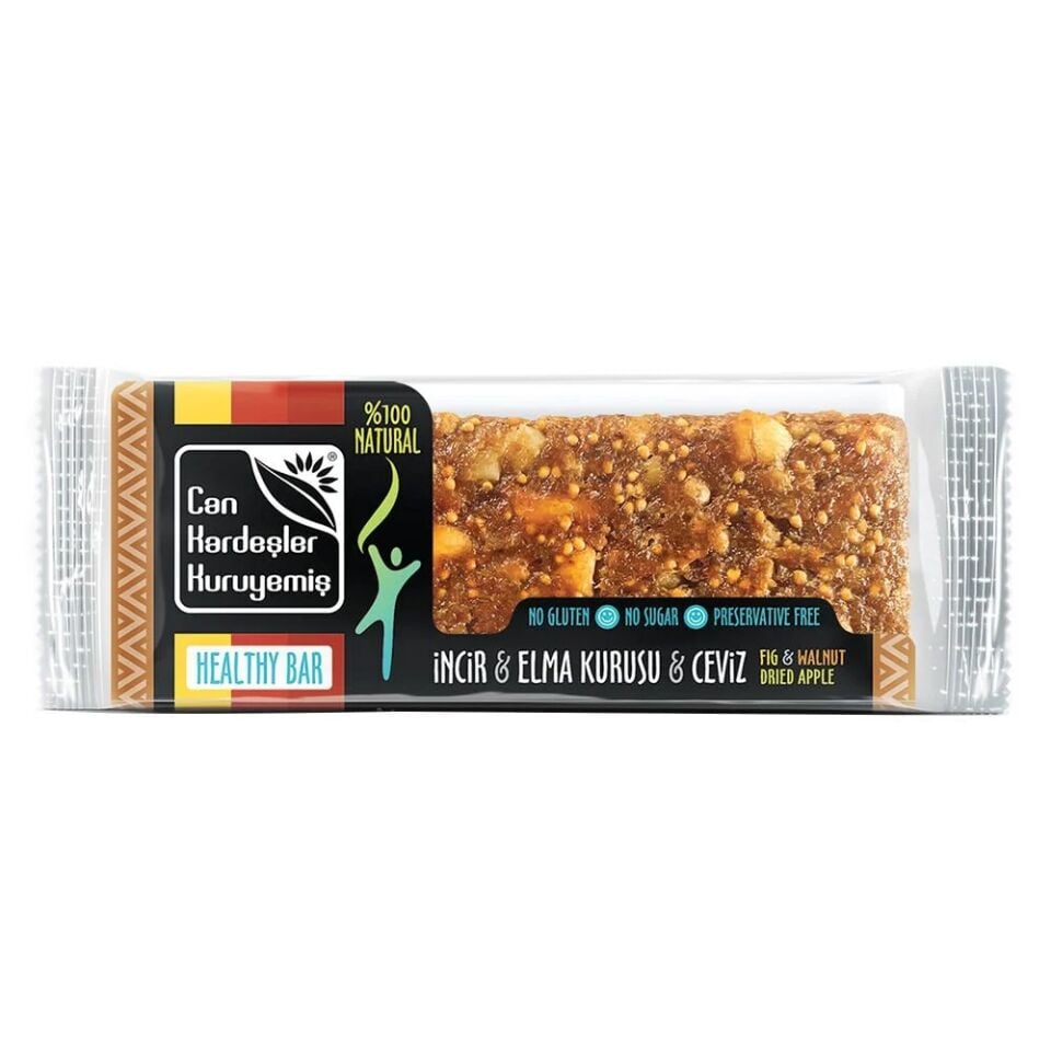 Bar İncir & Elma  Kurusu & Ceviz 35 g