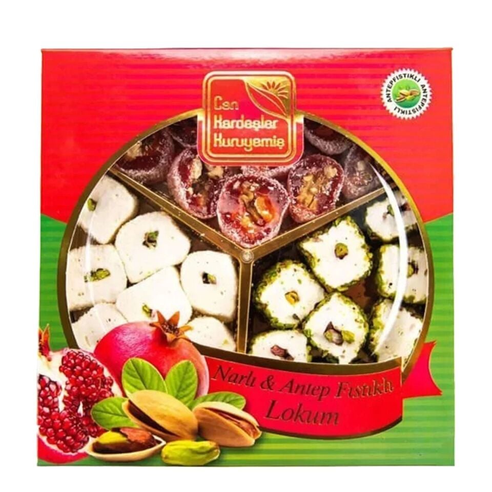 Narlı & Antep Fıstıklı Lokum 450 g
