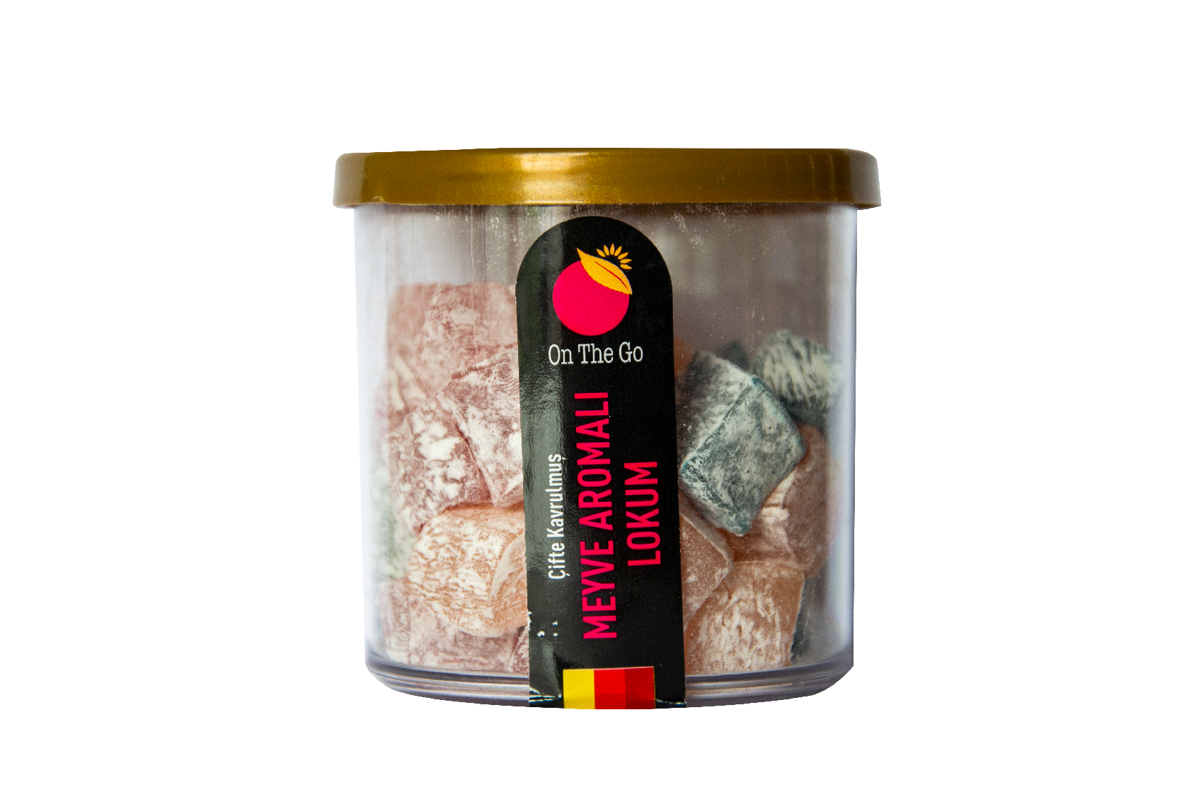 Çifte Kavrulmuş Meyveli Lokum | On The Go  - 120g