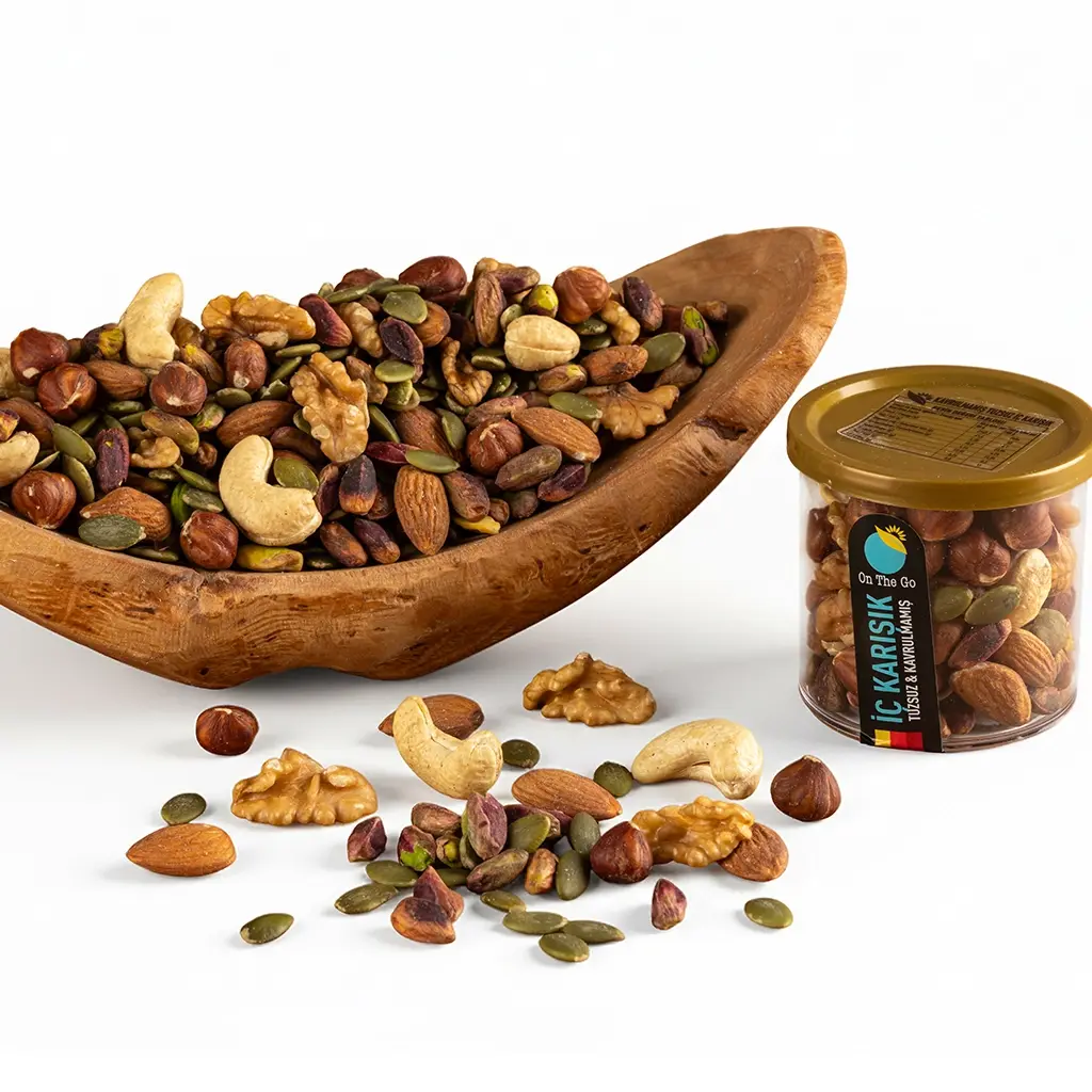 On The Go Çiğ İç Karışık Kuruyemiş 80 g