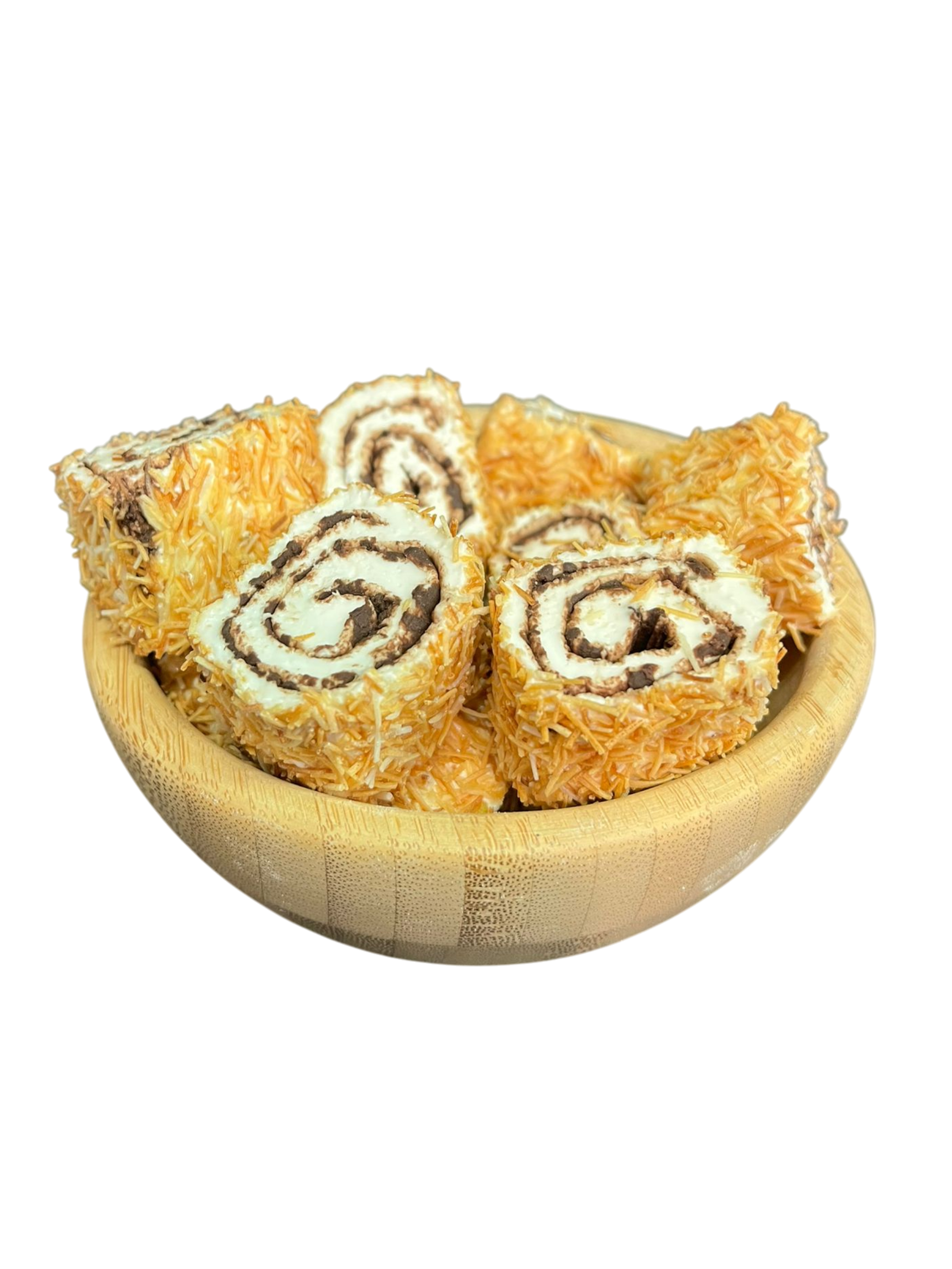 Kadayıflı Çikolatalı Sarma Lokum