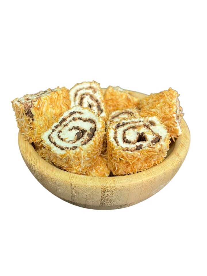 Kadayıflı Çikolatalı Sarma Lokum