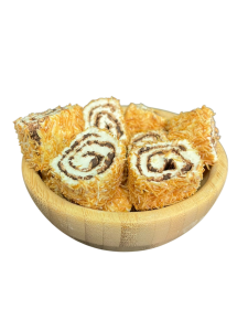 Kadayıflı Çikolatalı Sarma Lokum