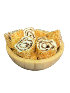 Kadayıflı Çikolatalı Sarma Lokum