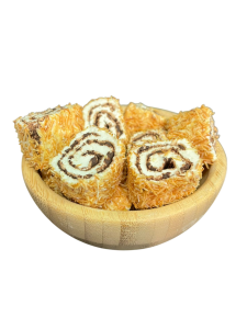 Kadayıflı Çikolatalı Sarma Lokum