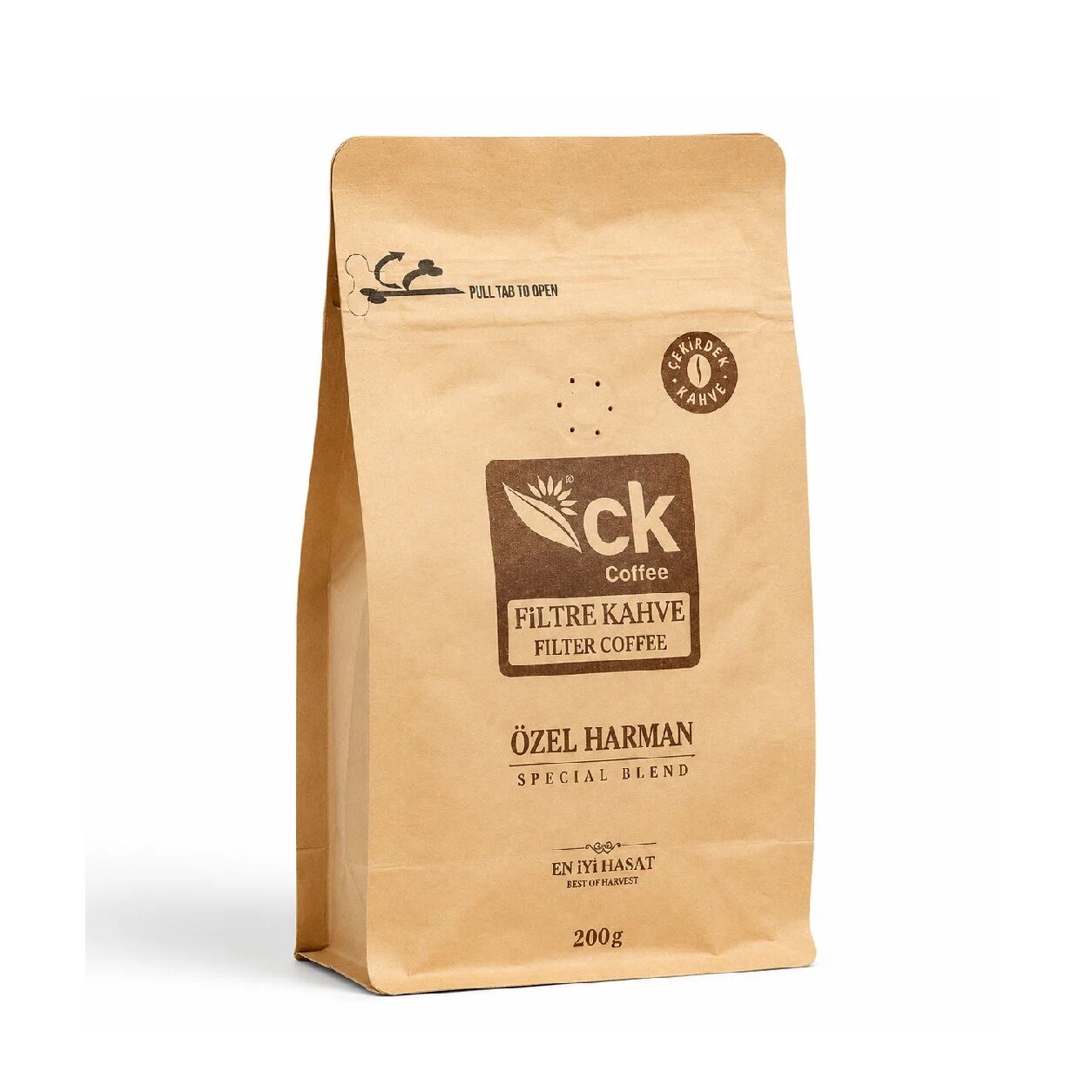 Özel Harman Filtre Kahve 200 g (Çekirdek)