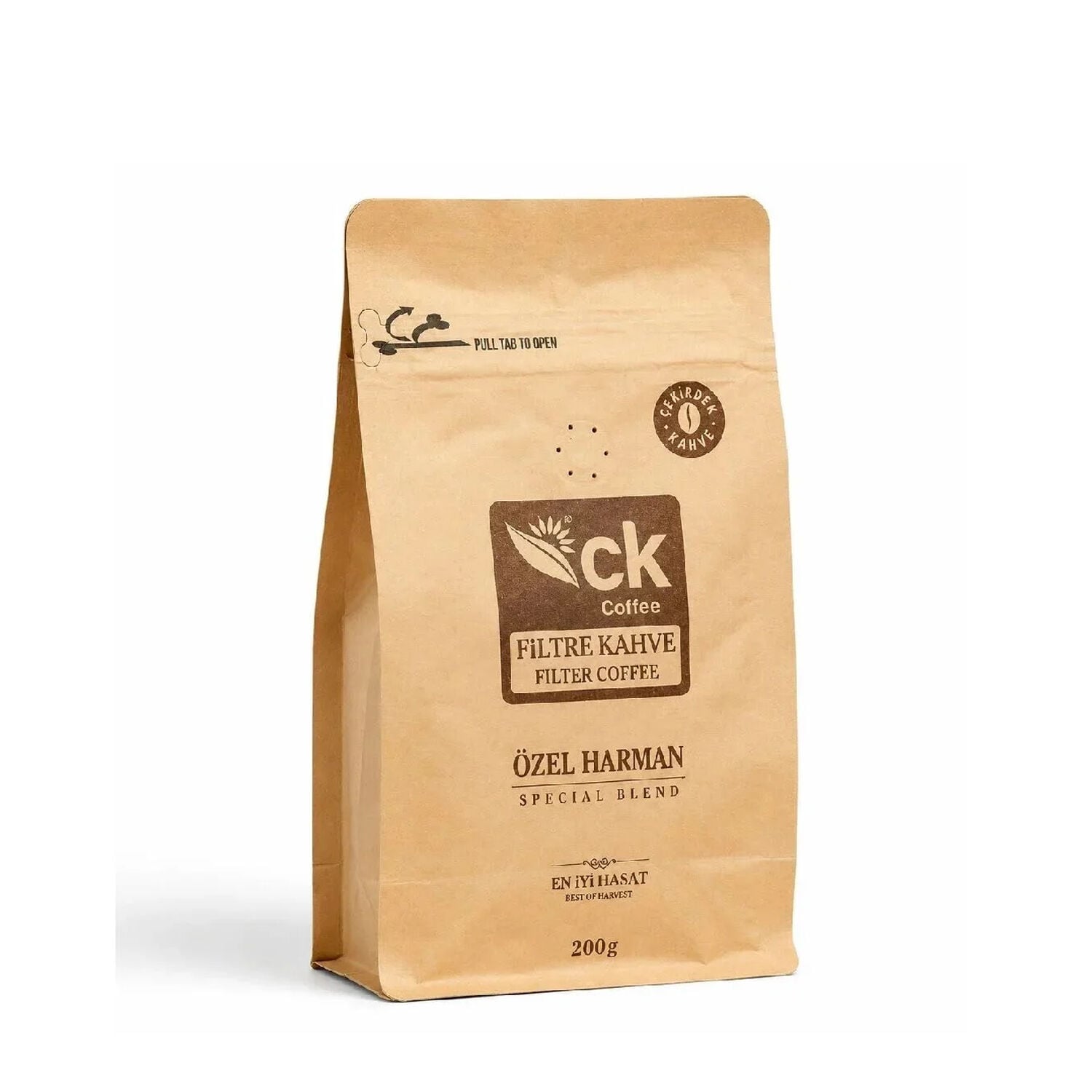 Özel Harman Filtre Kahve 200 g (Çekirdek)