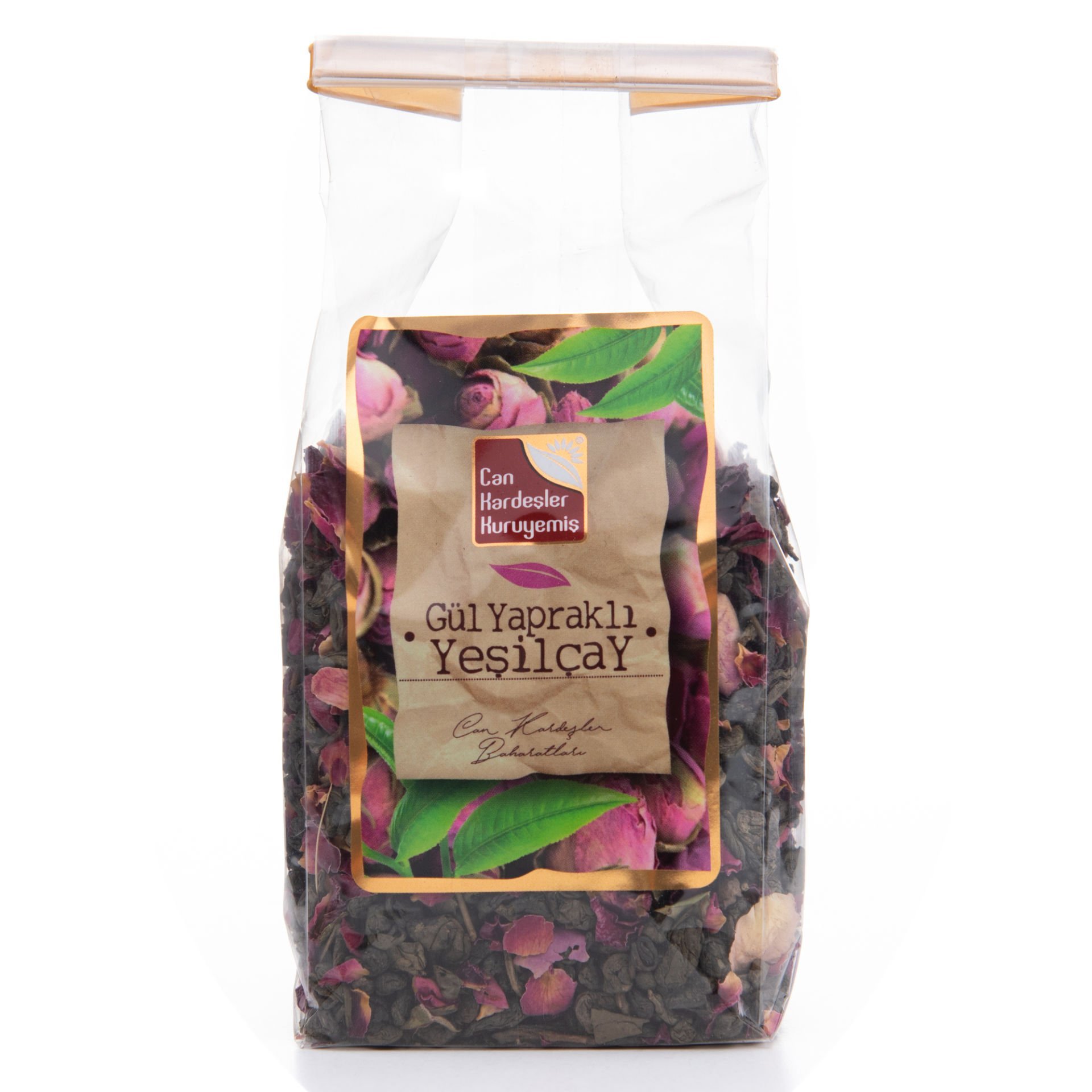 Gül Yapraklı Yeşil Çay 100 g