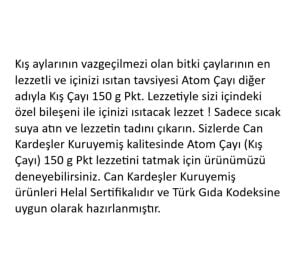 Atom Çayı (Kış Çayı) 150 g