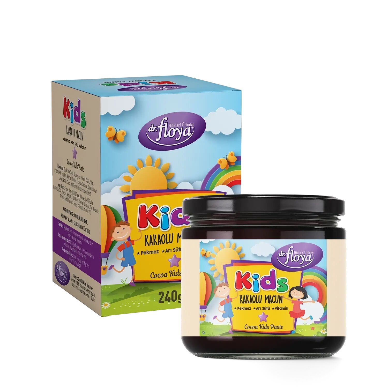 Dr. Floya Kids Kakaolu Macun 240 mL