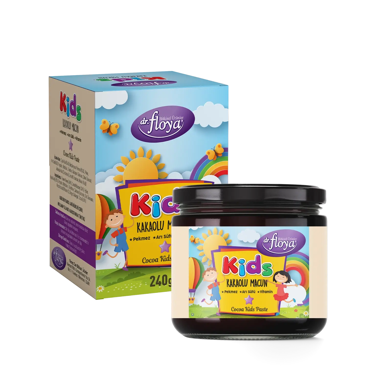 Dr. Floya Kids Kakaolu Macun 240 mL